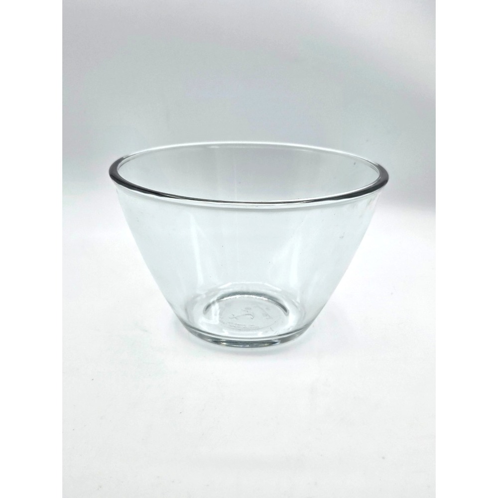 Anchor Hocking Clear‎ Glass Mixing Bowl 2Qt USA Medium VINTAGE